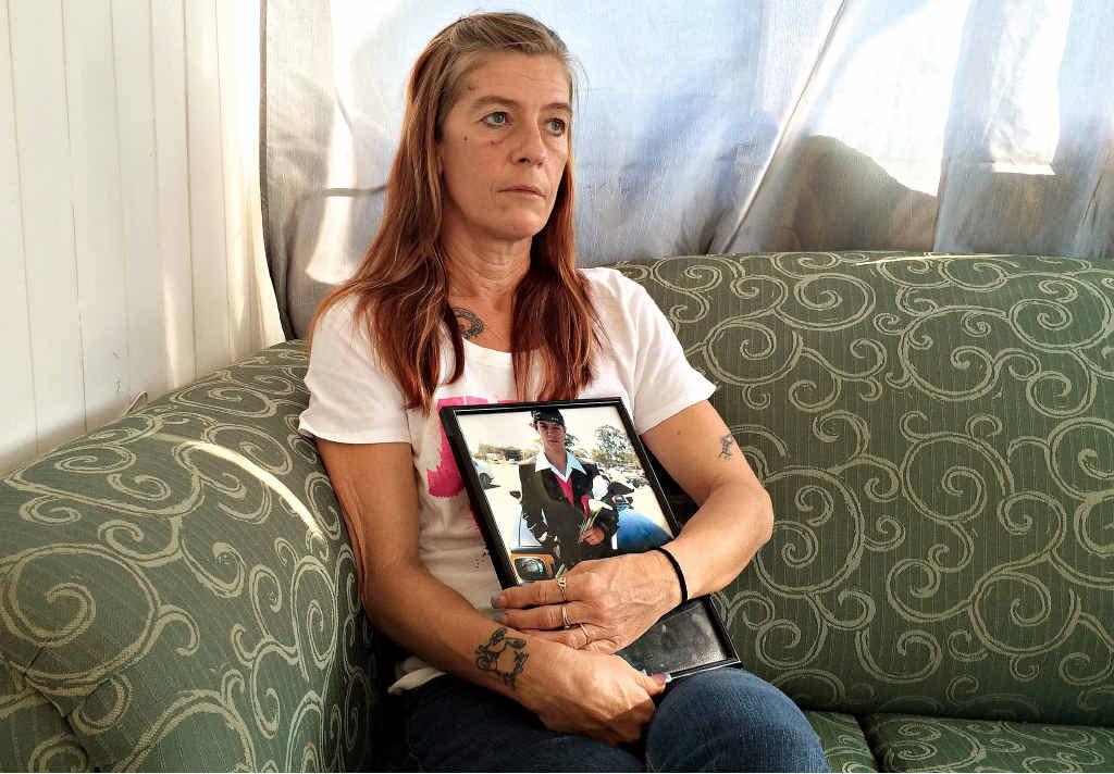 TRAGIC: Maryborough’s Tam Olsen lost her 22-year-old son Christian to suicide last year. TRAGIC: Maryborough’s Tam Olsen lost her 22-year-old son Christian to suicide last year.